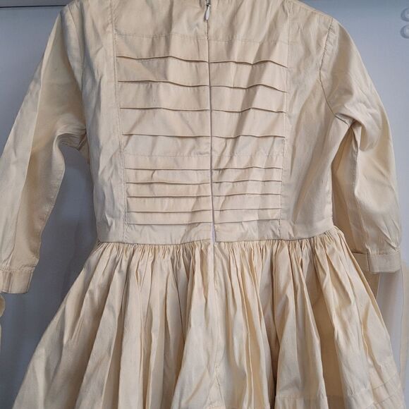 Mademoiselle Charlotte raw silk with underskirt royal dress - Picture 7 of 13